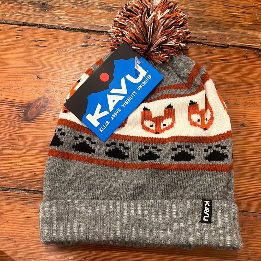 KAVU fox hat - new with tags